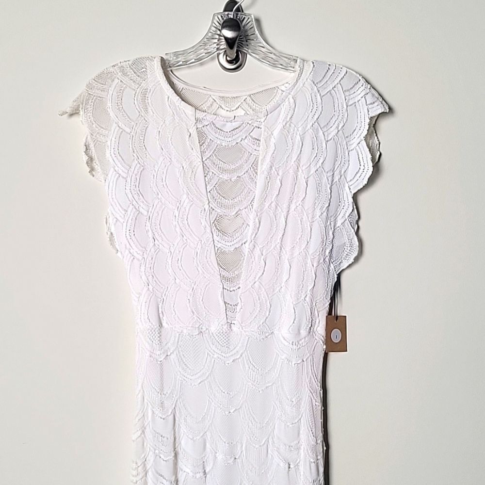 NWT White NightCap Clothing Victorian Lace Caletto Wedding Dress Long Boho XS/S - Picture 10 of 16